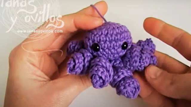 CÓMO TEJER Pulpo Octopus Amigurumi a Crochet