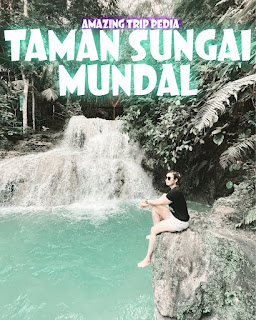 Duduk Santai Taman Sungai Mundal Kulon Progo Yogyakarta