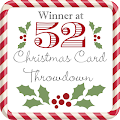 52 {Christmas} Card Throwdown Winner