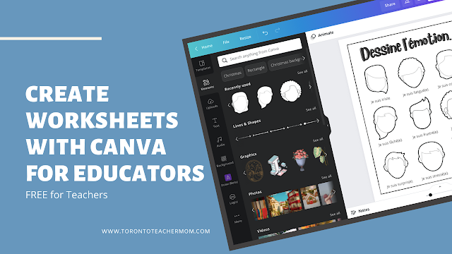Create Worksheets with Canva for Education