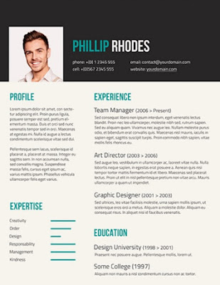 Template CV Word