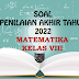 SOAL PENILAIAN AKHIR TAHUN KELAS VIII TAHUN 2022