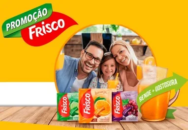 Promoção com mais gostosura Frisco