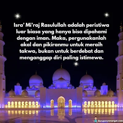 Kartu Ucapan Isra’ Mi’raj Nabi Muhammad SAW (4)