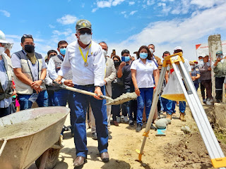 RICARDO CHAVARRÍA, HACE REALIDAD LA CARRETERA HUALCARÁ - MONTEJATO