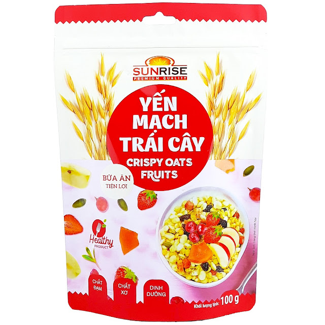 yến mạch trái cây