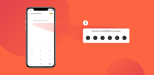 Cara Ganti PIN Akun Flip Terbaru