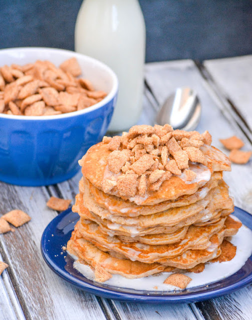 Cinnamon Toast Crunch Pancakes