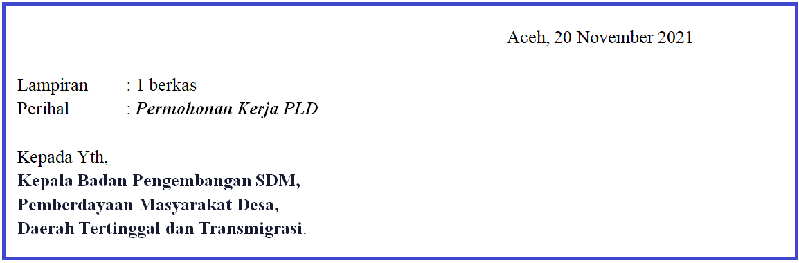 Download 93+ Contoh Surat Lamaran Kerja Pdf 2021 Terbaru Gratis