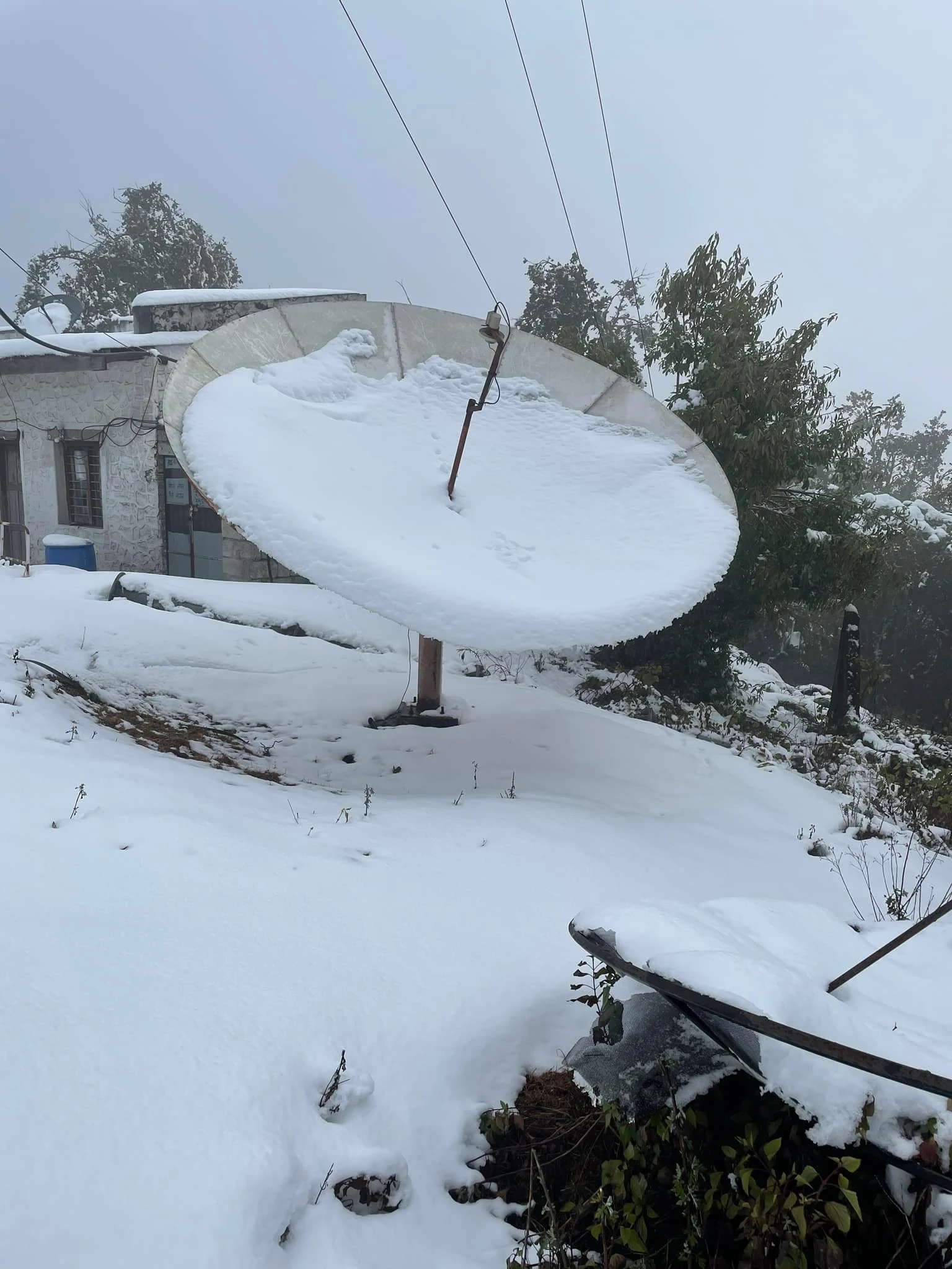 Snow Fall View at Resunga