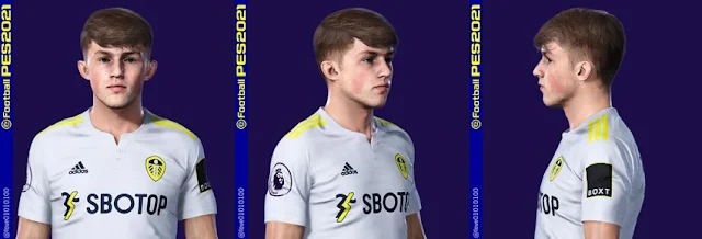 Joe Gelhardt Face For eFootball PES 2021