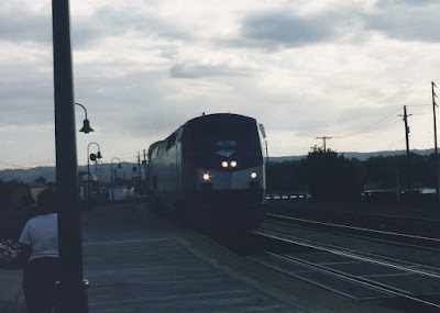 Amtrak P42DC #45 in Vancouver, Washington on September 6, 2002