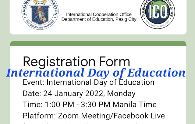 International Day of Education Registration Link