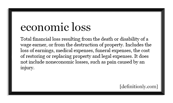 What is the Definition of Economic Loss?