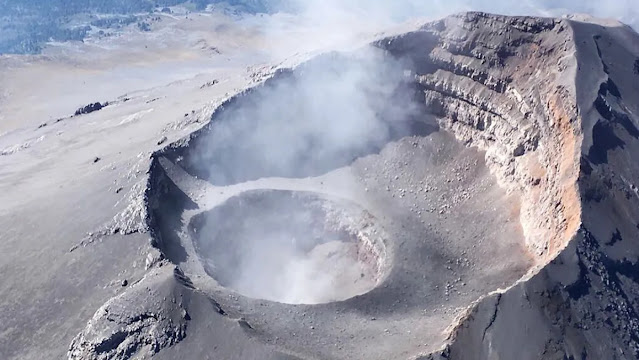 Temor, sismo y fuertes exhalaciones registra el volcán Popocatépetl en las ultimas 24 horas