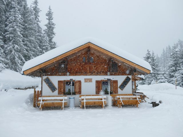 malga stadlalm inverno