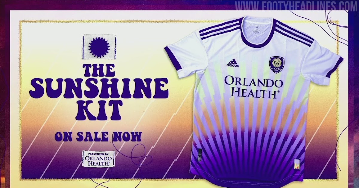 Orlando City 2022 Away Kit Released - The Sunshine Kit - Footy Headlines