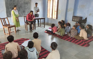 स्कूल में पर्याप्त स्टाफ नहीं होने से शैक्षणिक कार्य प्रभावित