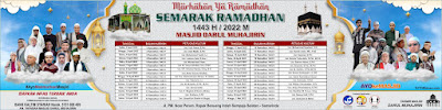 Desain Spanduk Jadwal Penceramah Ramadhan CDR