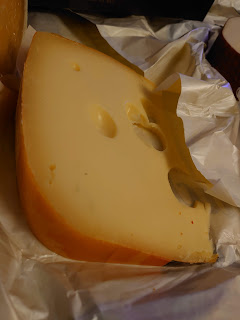 Et stykke gul ost