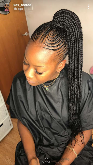 Ghana Weaving Hairstyle Inspirations for Ladies this Christmas