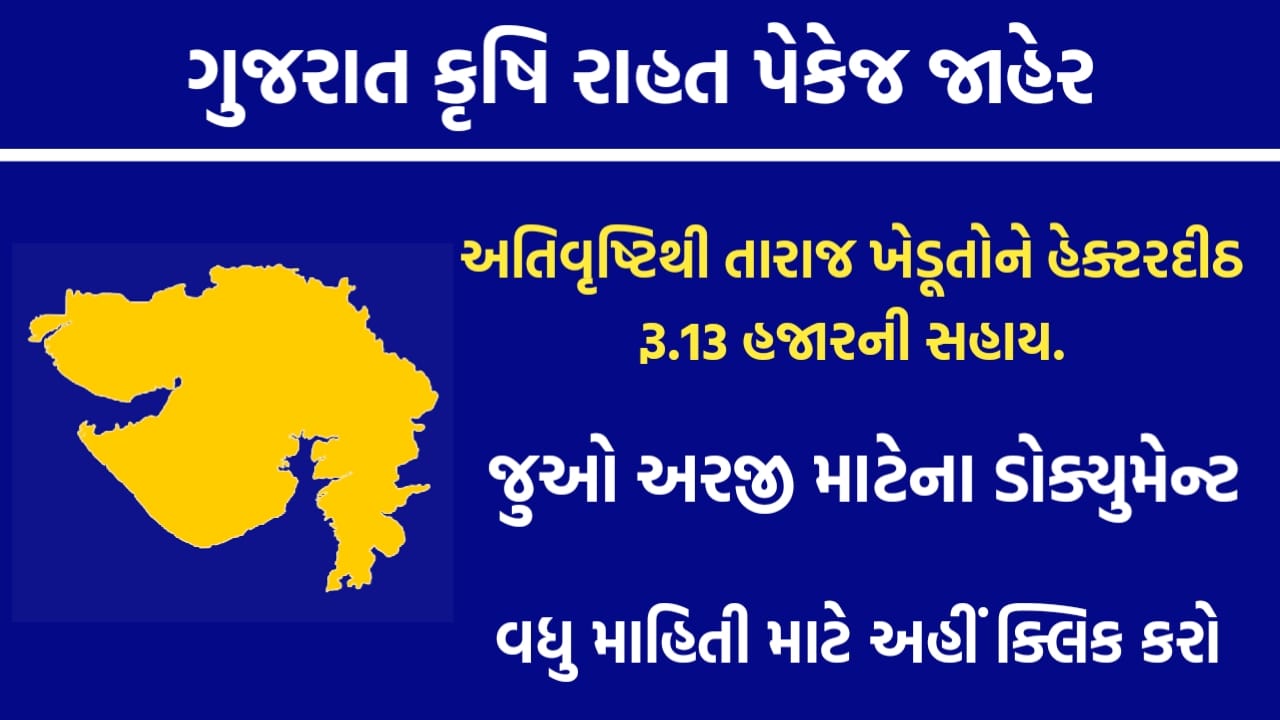 Gujarat Government Announced Relief Package For Farmers