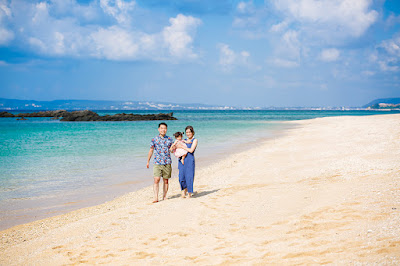 沖縄 家族旅行 写真撮影 海 ロケーションフォト カメラマン