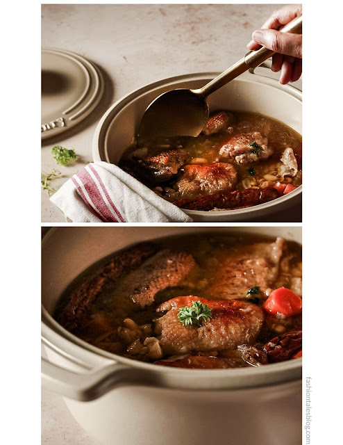French cassoulet recipe in dutch oven