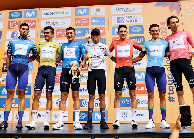 Harold Tejada se impuso en la segunda etapa del Tour Colombia 2.1 y es nuevo líder de la clasificación general