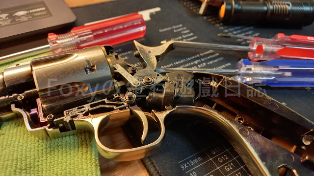 WG Umarex Colt SAA.45 內部機構