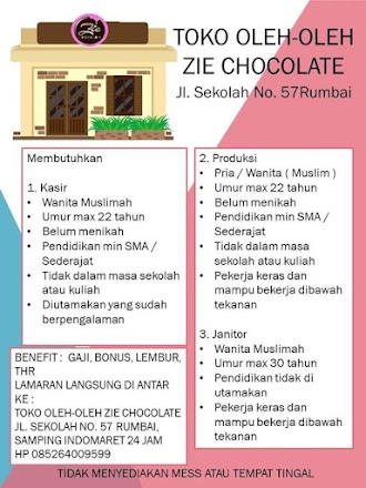 Toko Oleh-oleh Zie Chocolate