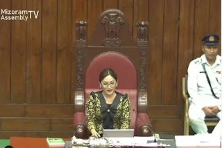 Mizoram Creates History: Woman Legislator Leads State Assembly Session on Eve of International Women’s Day