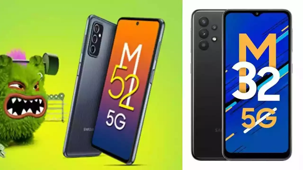 Samsung Galaxy M52 5G, and Galaxy F42 5G