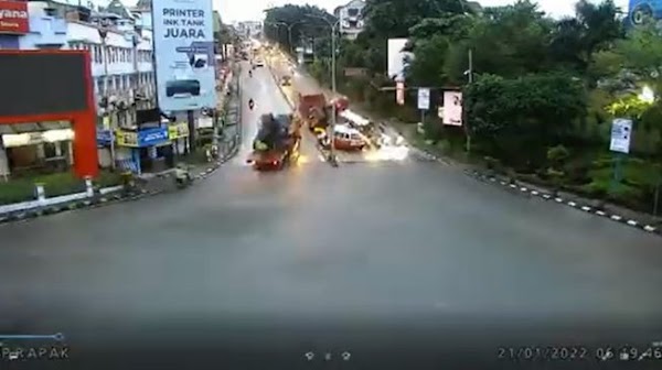 Kronologis Kecelakaan Balikpapan, Pengakuan Sopir Truk Tronton Bikin Kaget Ternyata Dia Melakukan Ini