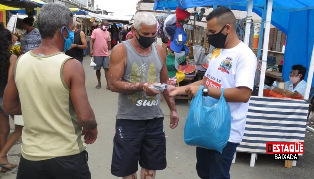 Mascara não é mais obrigatória em Belford Roxo