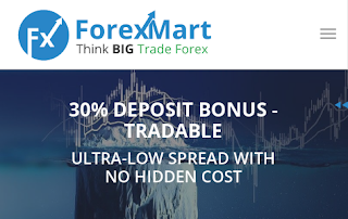 Bonus Deposit ForexMart 30% - Tradable Bonus