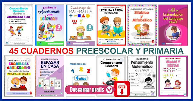  MATERIALES IMPRIMIBLES EN PDF - LIBRE DESCARGA