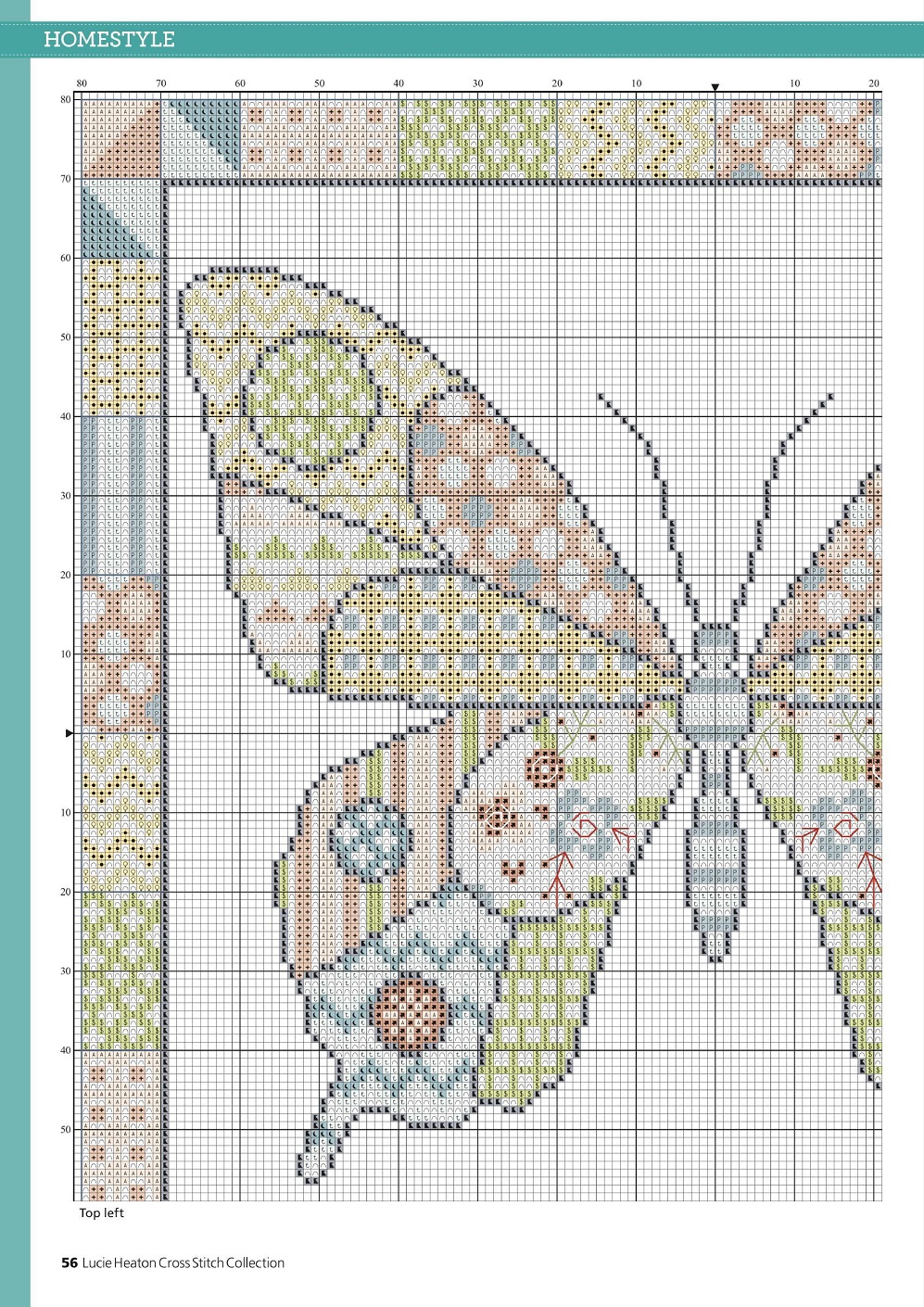 Интерьерная подушка с бабочкой. Вышивка (1)