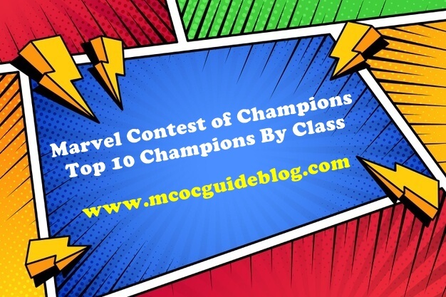 MCOC Top 10 Champions By MCOC GUIDE BLOG
