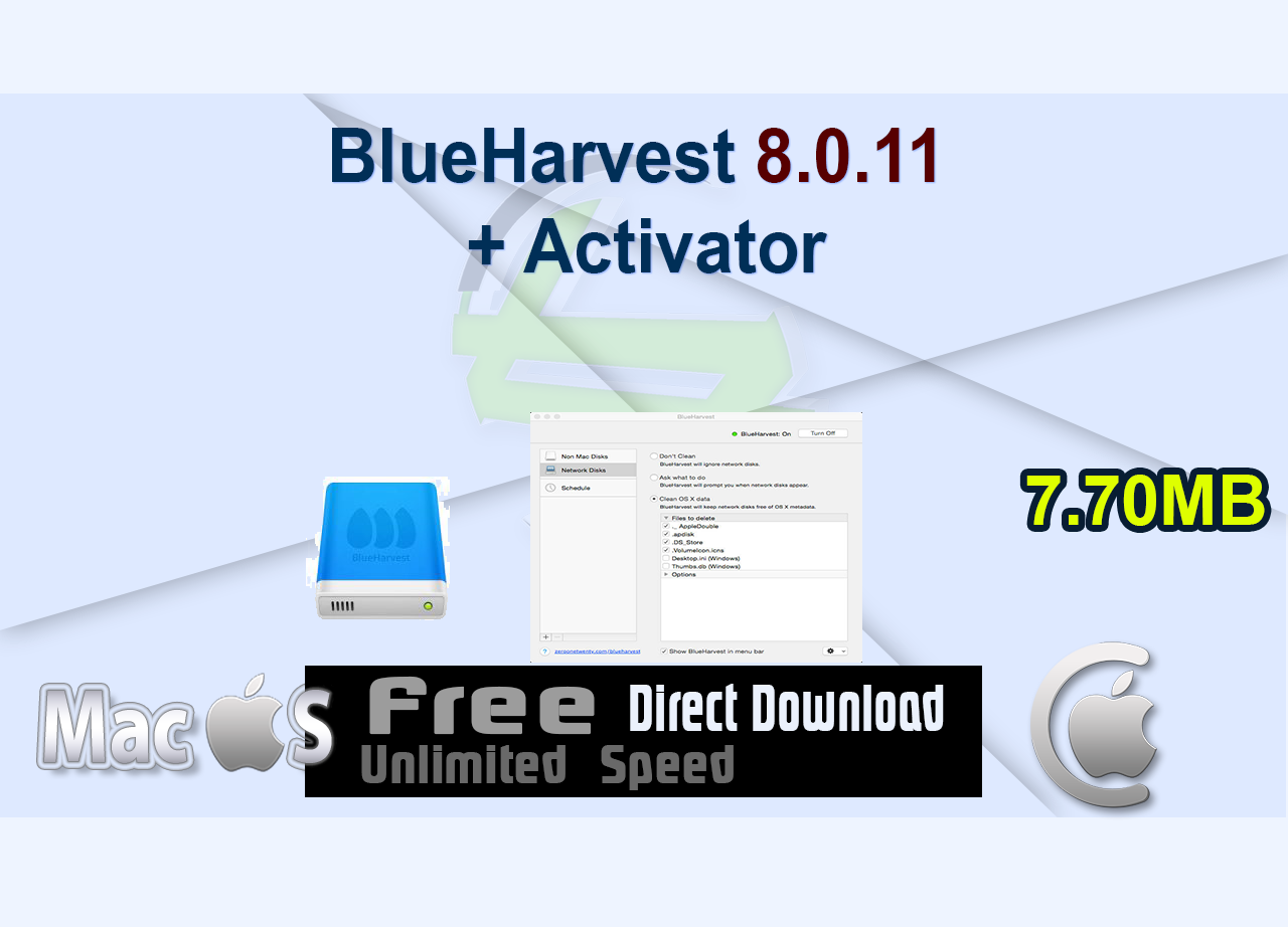 BlueHarvest 8.0.11 + Activator