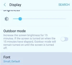 Cara mengganti Font di Hp Samsung