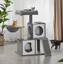 Extra Large Multi Tier Scratching Post with Scratch Posts