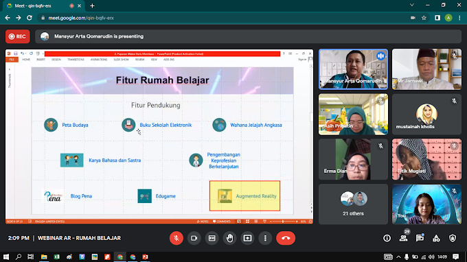 [BEKSAN-3] Augmented Reality sebagai Media Pembelajaran Kekinian melalui WEBINAR KERIS MEMBARA