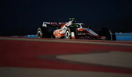 Mick Schumacher con la Haas nei test in Bahrain 2022