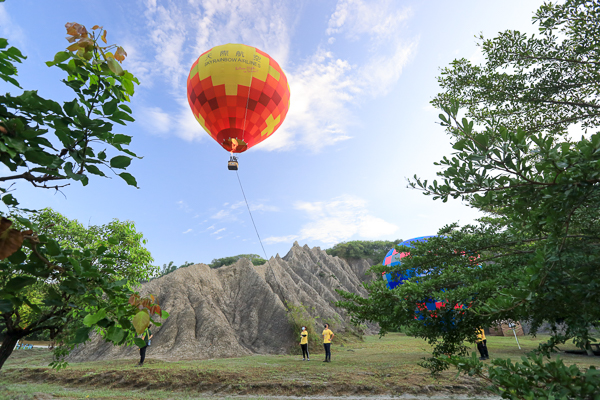 高雄田寮月世界「愛．月熱氣球」搭熱氣球偽出國到土耳其