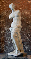 Greek Sculpture, Venus de Milo carved by Alexandros of Antioch, c. 150-125 BC