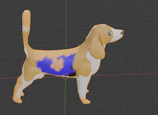Small Dog pet animal free 3d model free blender obj fbx low poly