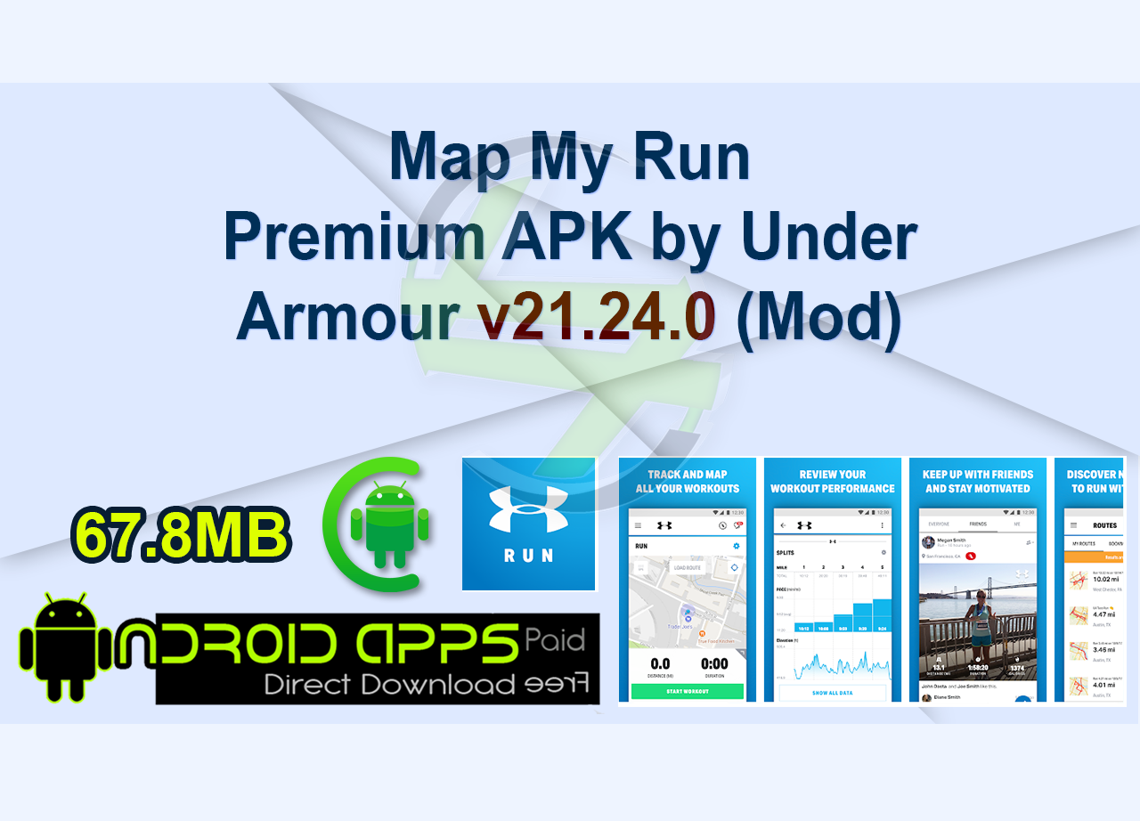 Map My Run Premium APK by Under Armour v21.24.0 (Mod)