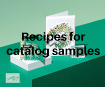 Recipes for catalog samples
