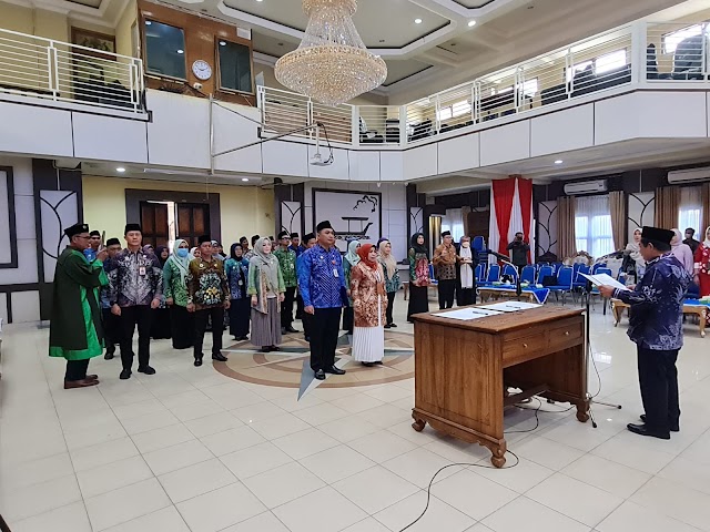 Isi Kekosongan Jabatan, Wakil Wali Kota Banjarmasin Lantik Puluhan Pejabat Administrator dan Pengawas 